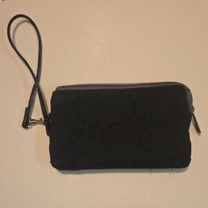 Elegant Black Wristlet Clutch